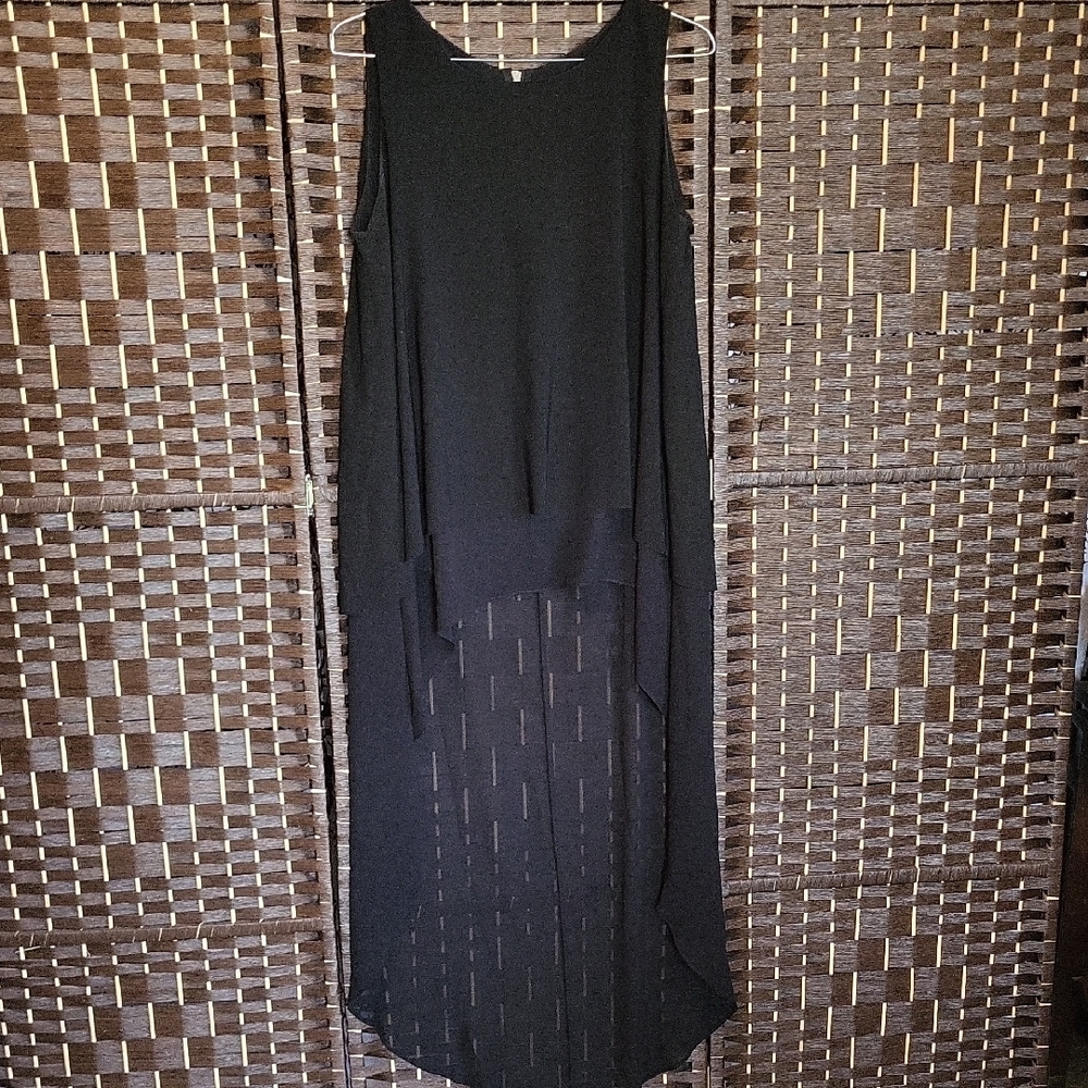 Frank Lyman Design Black High Low Dress
